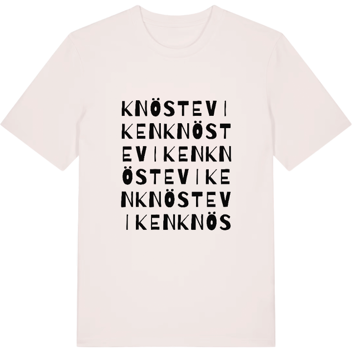 Knösteviken ordlek t-shirt – t-shirt från PinShirt