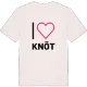 Jag älskar Knöt t-shirt stort tryck
