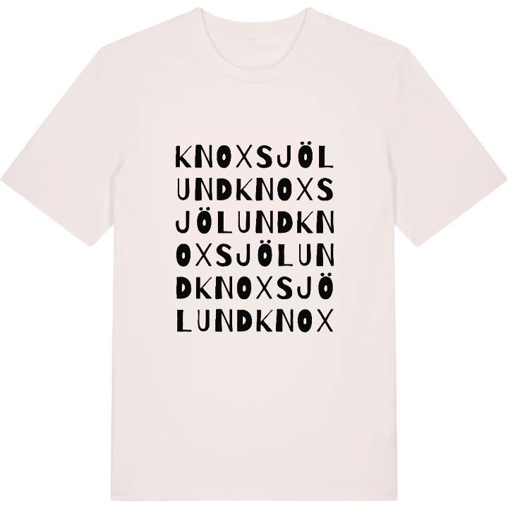 Knoxsjölund ordlek t-shirt – t-shirt från PinShirt