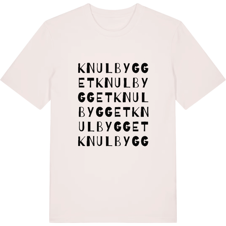 Knulbygget ordlek t-shirt – t-shirt från PinShirt