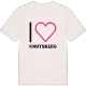 Jag älskar Knutsberg t-shirt stort tryck