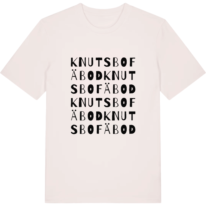 Knutsbo fäbod ordlek t-shirt – t-shirt från PinShirt