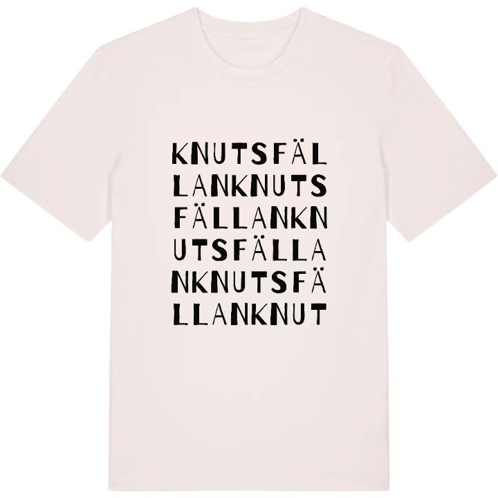 Knutsfällan ordlek t-shirt – t-shirt från PinShirt