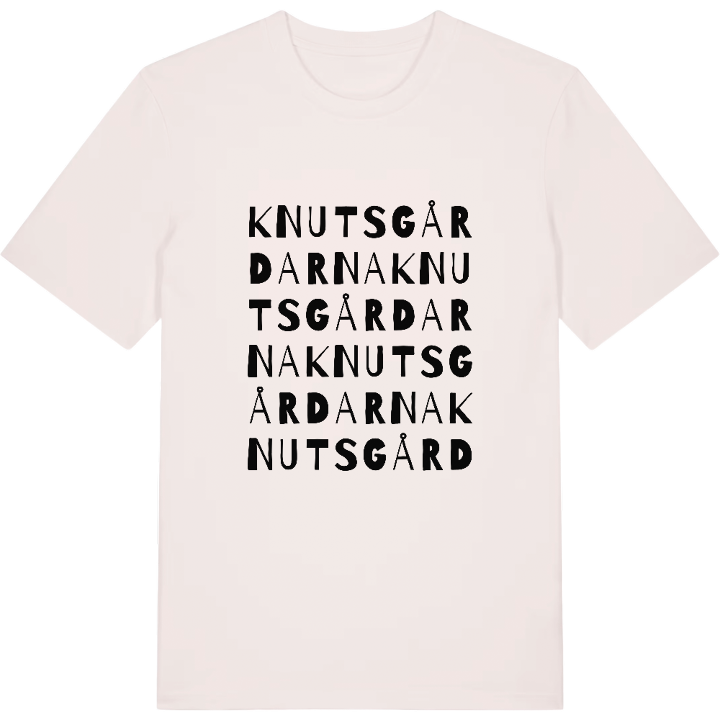 Knutsgårdarna ordlek t-shirt – t-shirt från PinShirt