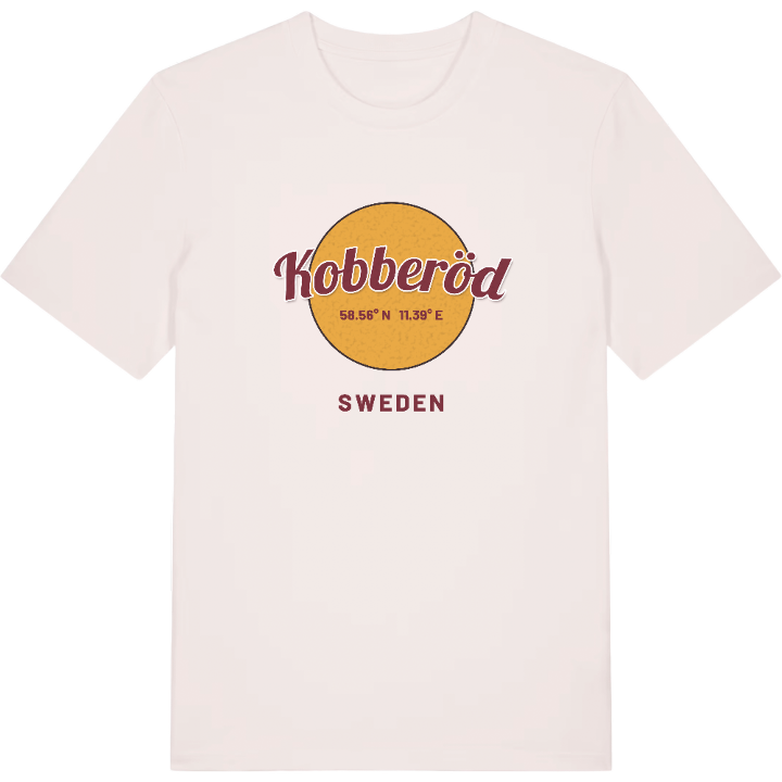 Kobberöd cirkel t-shirt – t-shirt från PinShirt