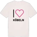 Jag älskar Köbeln t-shirt stort tryck