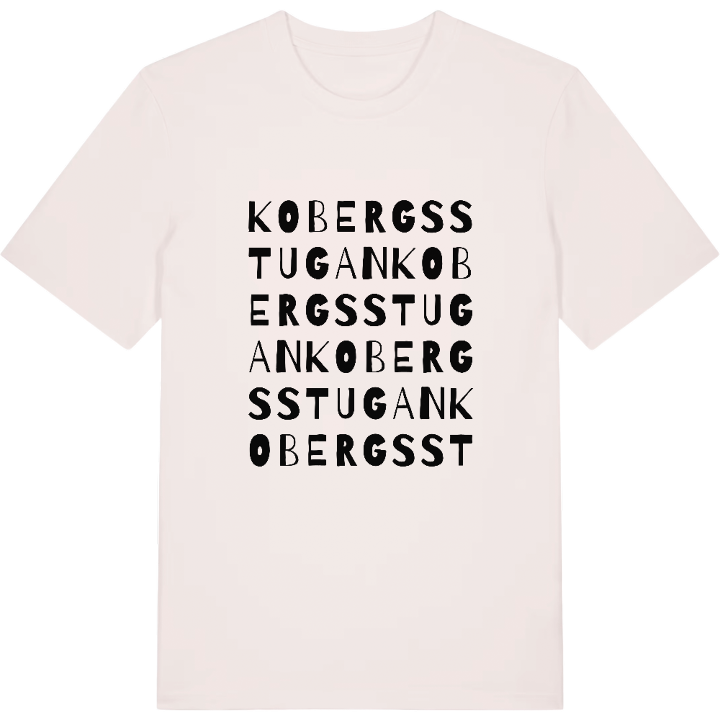 Kobergsstugan ordlek t-shirt – t-shirt från PinShirt