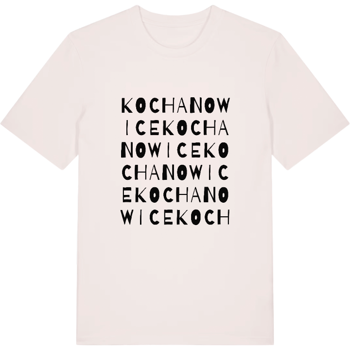 Kochanowice ordlek t-shirt – t-shirt från PinShirt