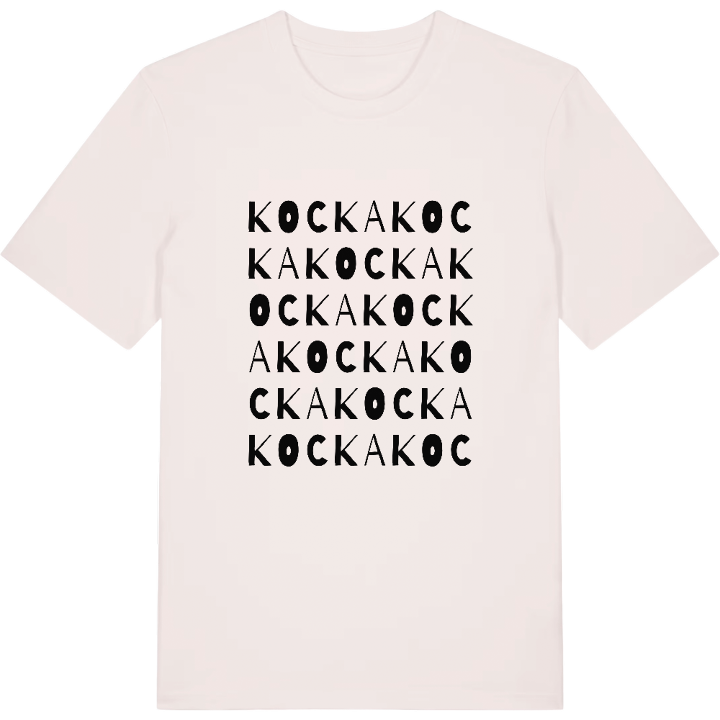 Kocka ordlek t-shirt – t-shirt från PinShirt