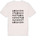 Kockhemmet ordlek t-shirt
