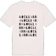 Kocklanna ordlek t-shirt