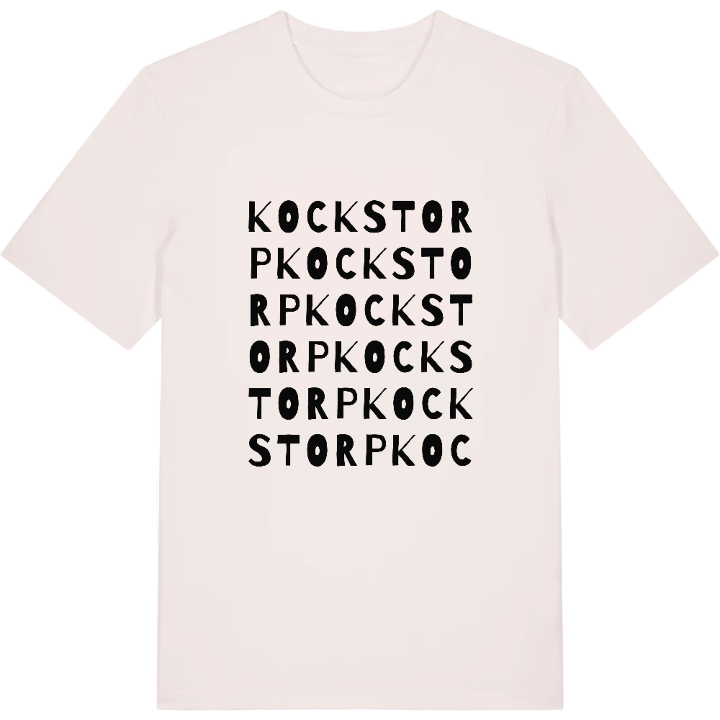 Kockstorp ordlek t-shirt – t-shirt från PinShirt