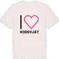Jag älskar Kodovjat t-shirt stort tryck