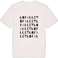 Kofallet ordlek t-shirt