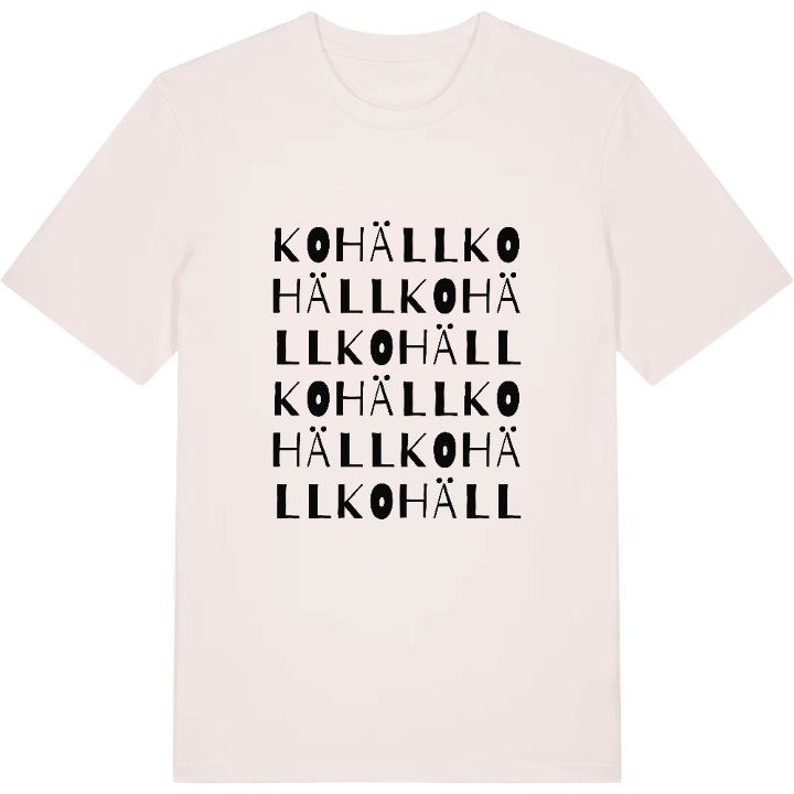 Kohäll ordlek t-shirt – t-shirt från PinShirt