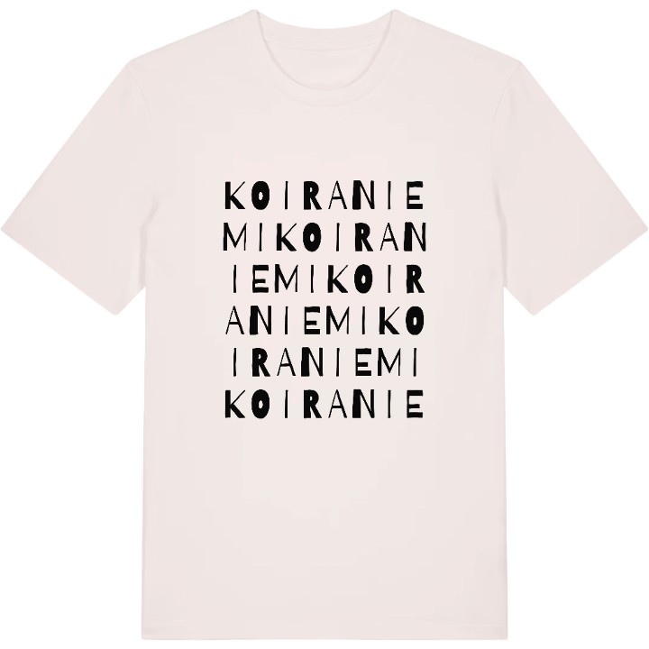 Koiraniemi ordlek t-shirt – t-shirt från PinShirt
