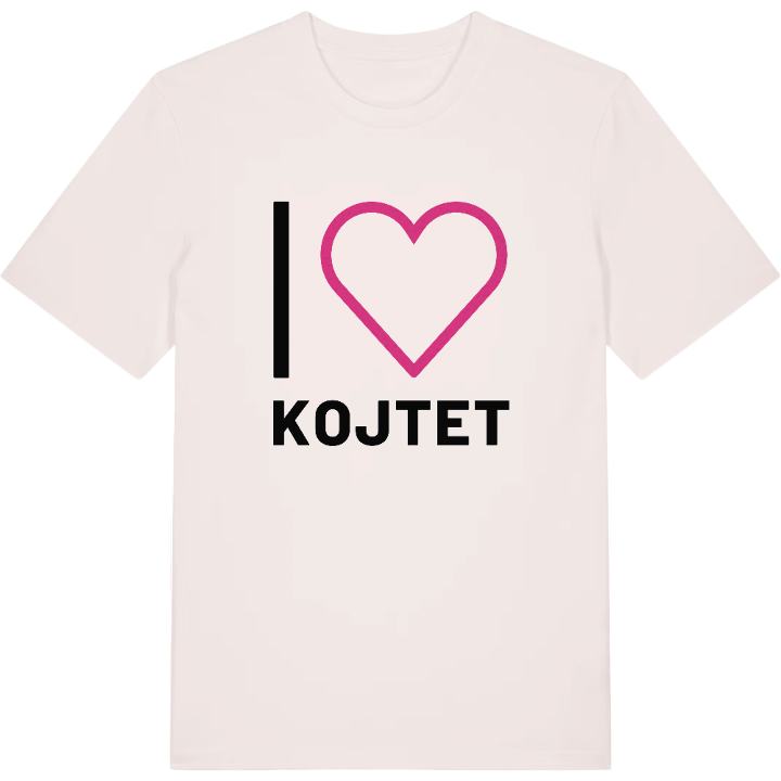 Jag älskar Kojtet t-shirt stort tryck – t-shirt från PinShirt