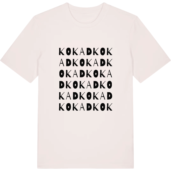Kokad ordlek t-shirt – t-shirt från PinShirt