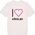 Jag älskar Kökelbo t-shirt stort tryck