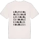 Kökelbo ordlek t-shirt