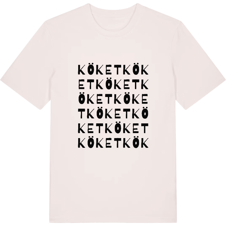 Köket ordlek t-shirt – t-shirt från PinShirt