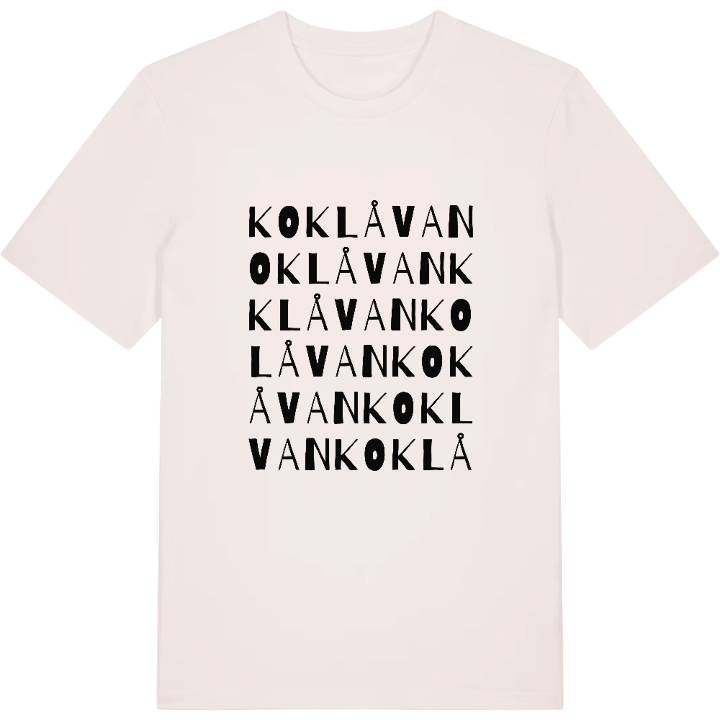 Koklåvan ordlek t-shirt – t-shirt från PinShirt