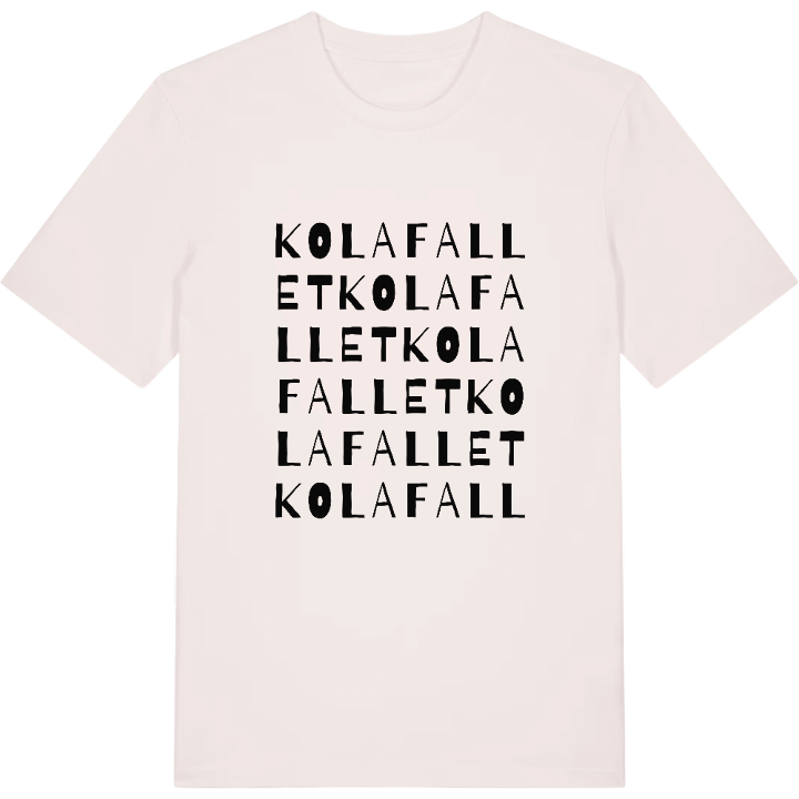Kolafallet ordlek t-shirt – t-shirt från PinShirt