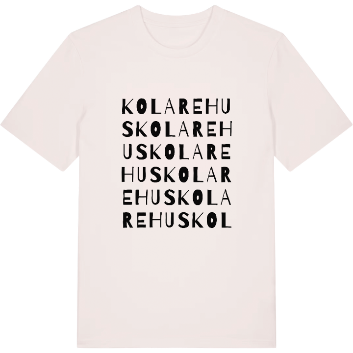 Kolarehus ordlek t-shirt – t-shirt från PinShirt