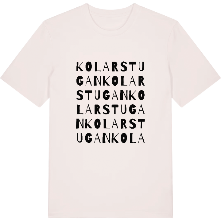 Kolarstugan ordlek t-shirt – t-shirt från PinShirt