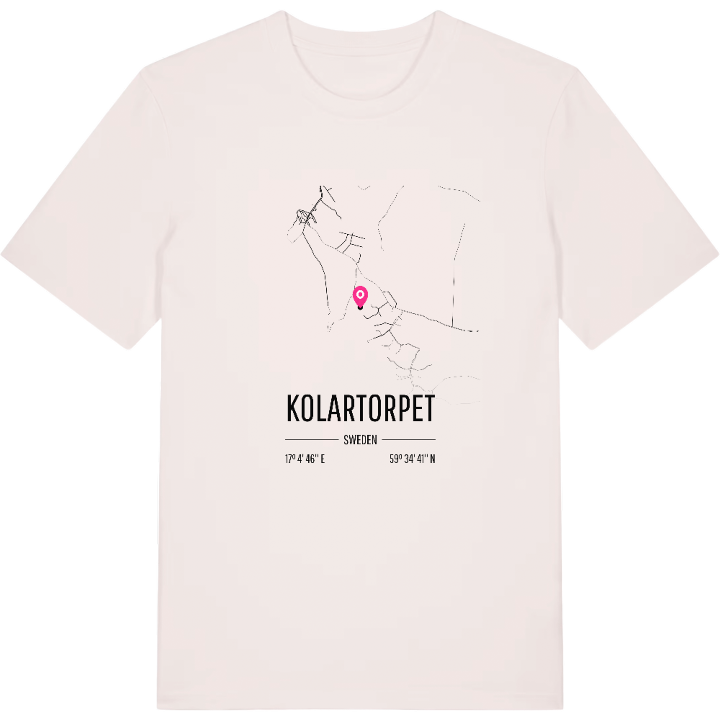 Kolartorpet karta t-shirt – t-shirt från PinShirt