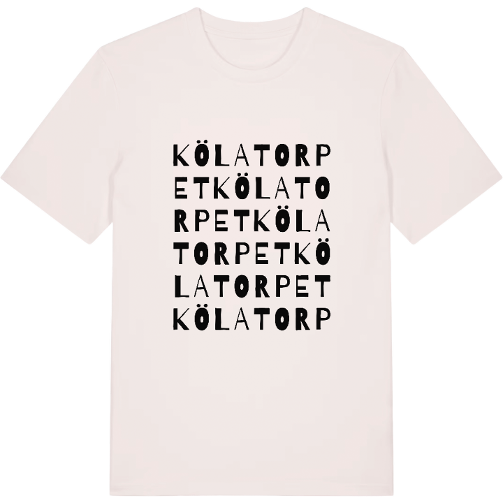 Kölatorpet ordlek t-shirt – t-shirt från PinShirt