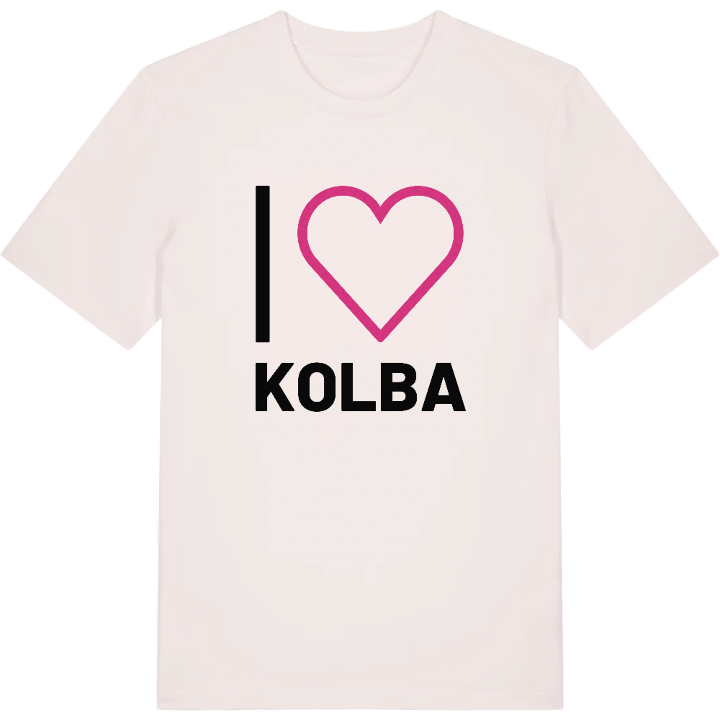 Jag älskar Kolba t-shirt stort tryck – t-shirt från PinShirt