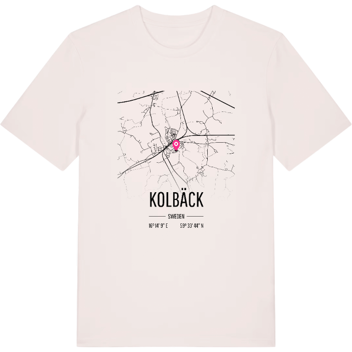 Kolbäck karta t-shirt – t-shirt från PinShirt