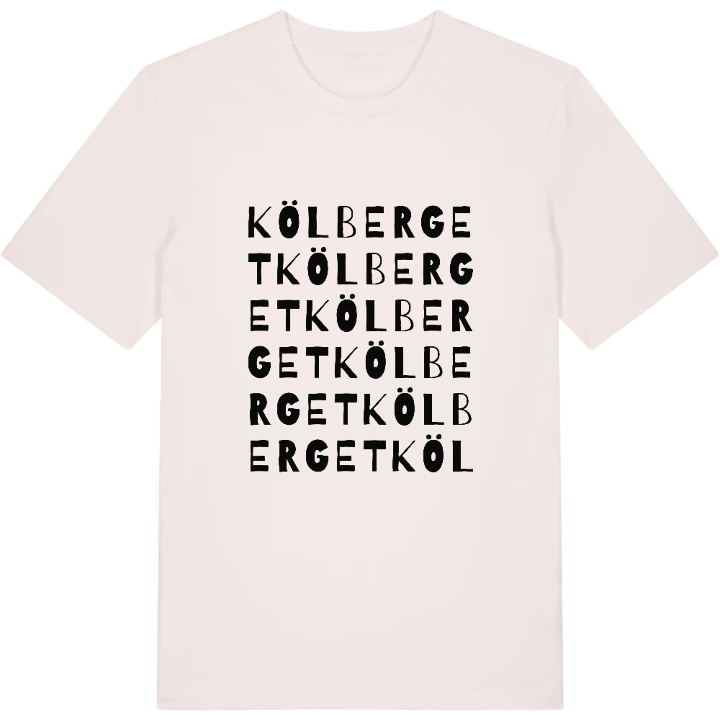 Kölberget ordlek t-shirt – t-shirt från PinShirt