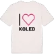 Jag älskar Koled t-shirt stort tryck