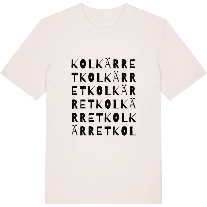 Kolkärret ordlek t-shirt – t-shirt från PinShirt