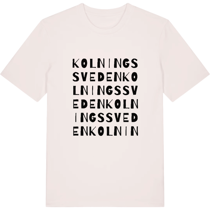 Kolningssveden ordlek t-shirt – t-shirt från PinShirt