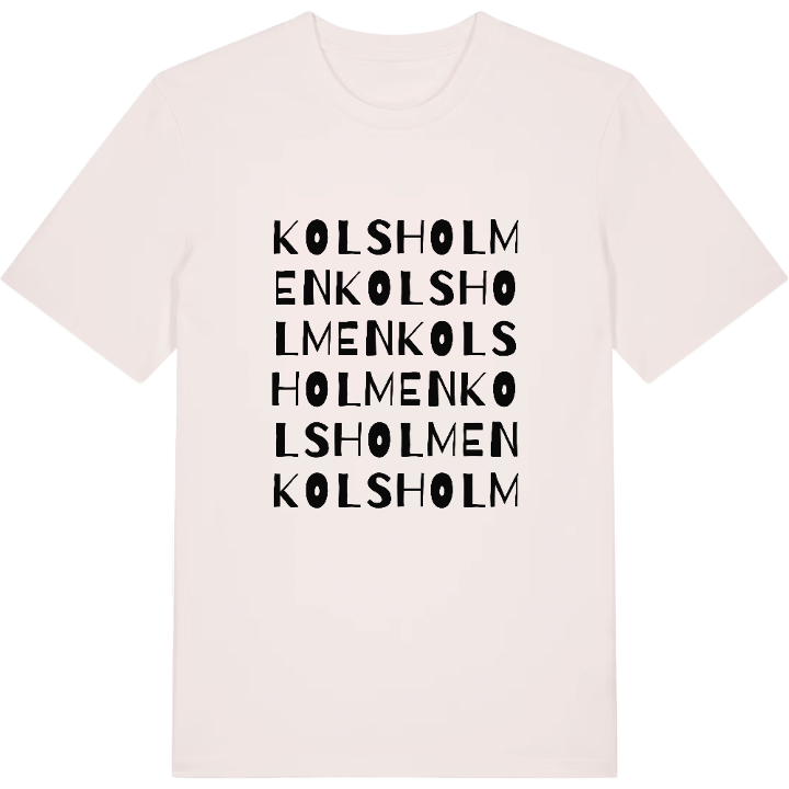 Kolsholmen ordlek t-shirt – t-shirt från PinShirt