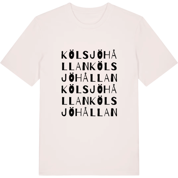 Kölsjöhållan ordlek t-shirt – t-shirt från PinShirt