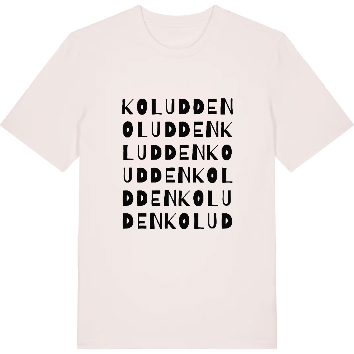 Koludden ordlek t-shirt – t-shirt från PinShirt