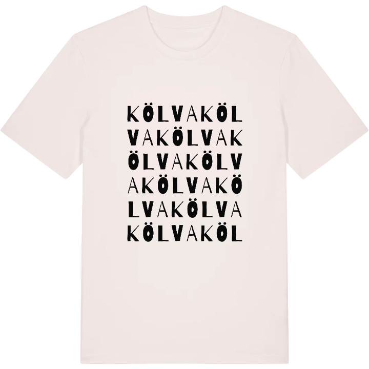 Kölva ordlek t-shirt – t-shirt från PinShirt