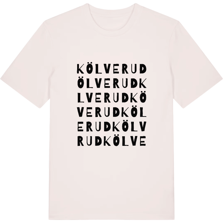 Kölverud ordlek t-shirt – t-shirt från PinShirt