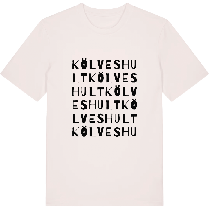 Kölveshult ordlek t-shirt – t-shirt från PinShirt