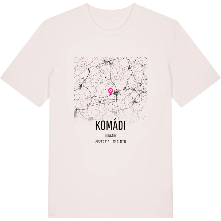 Komádi karta t-shirt – t-shirt från PinShirt
