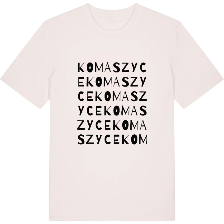Komaszyce ordlek t-shirt – t-shirt från PinShirt