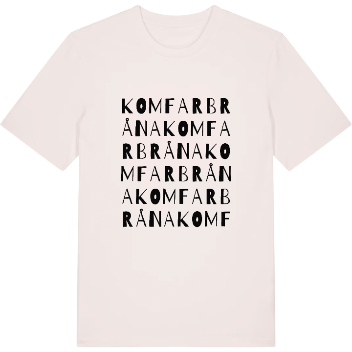 Komfarbråna ordlek t-shirt – t-shirt från PinShirt