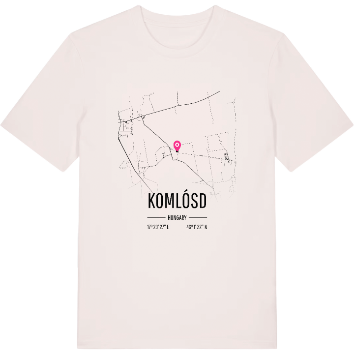 Komlósd karta t-shirt – t-shirt från PinShirt