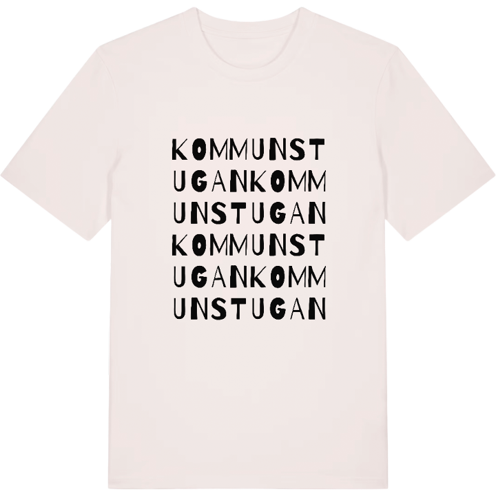 Kommunstugan ordlek t-shirt – t-shirt från PinShirt