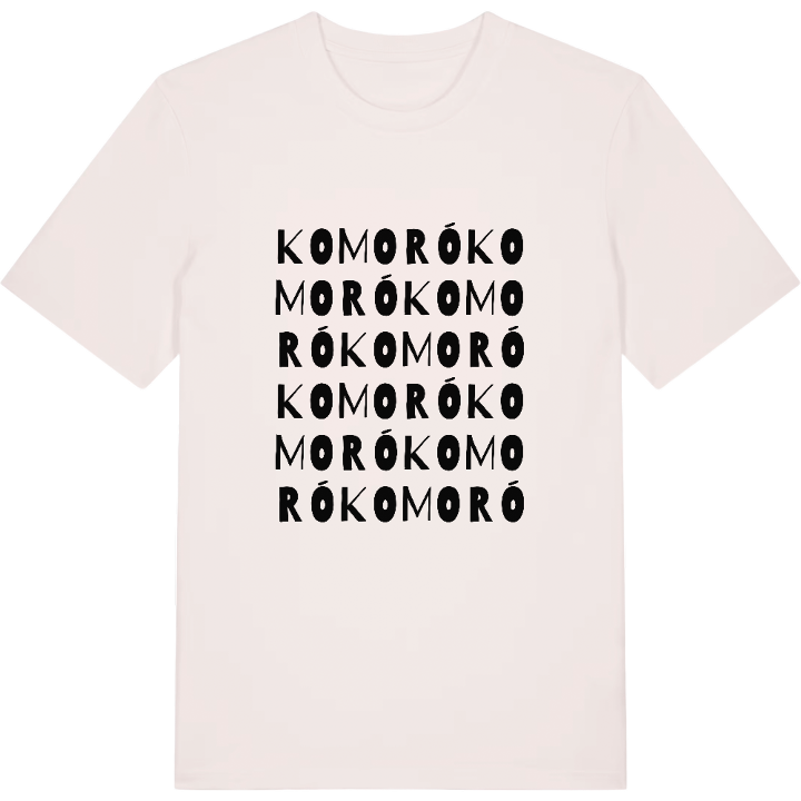 Komoró ordlek t-shirt – t-shirt från PinShirt
