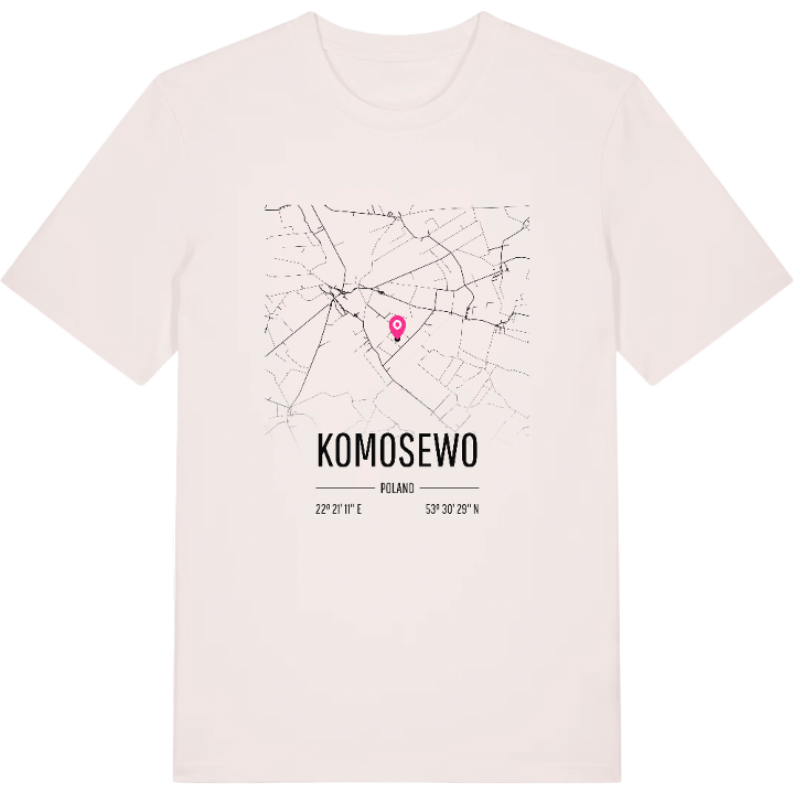 Komosewo karta t-shirt – t-shirt från PinShirt